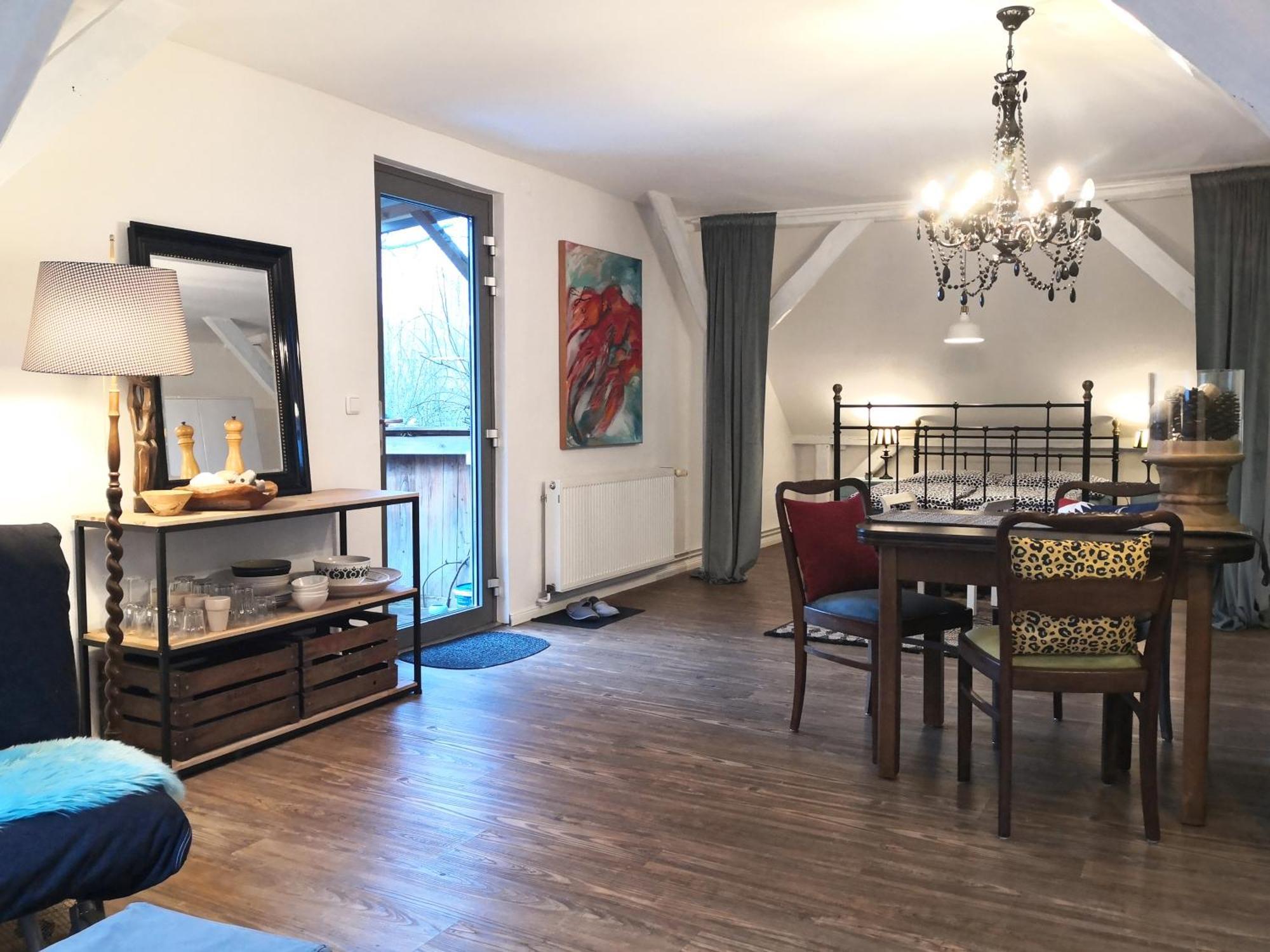 Ferienwohnung Im Loftstil Hemmoor Esterno foto